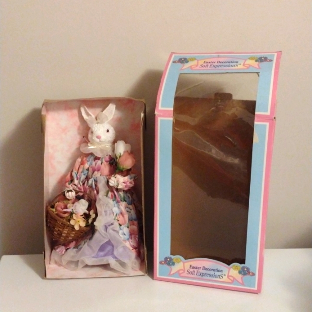 Easter Bunny doll decoration vintage